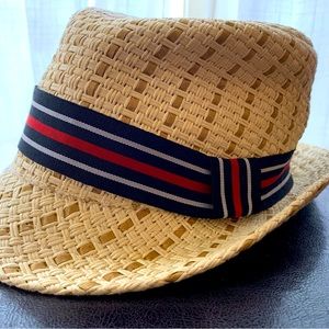 Milano Straw Fadora Hat